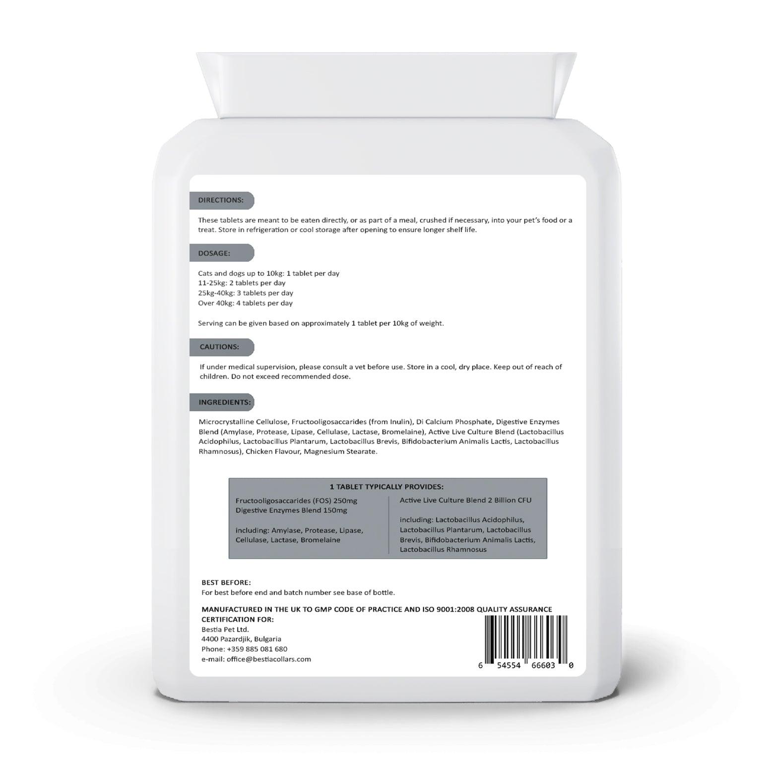 Bestia Dog Sport PRObiotics – Probiotika für Hunde
