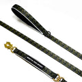 Bestia Dog Sport GripPro Leine Gold Print