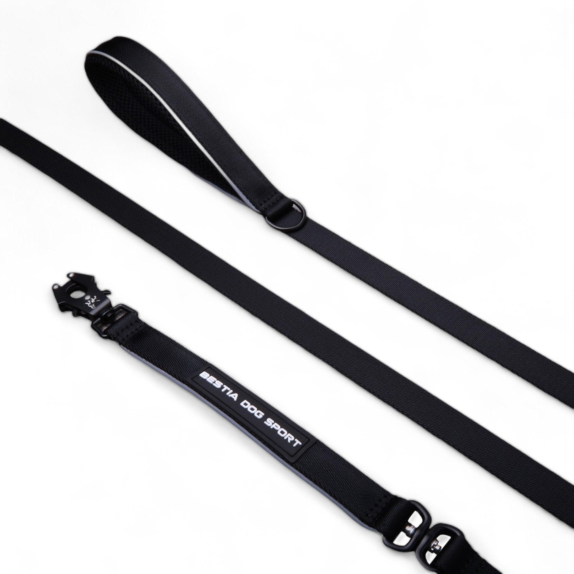 Bestia Dog Sport GripPro Hundeleine – Nylon mit weichem Griff