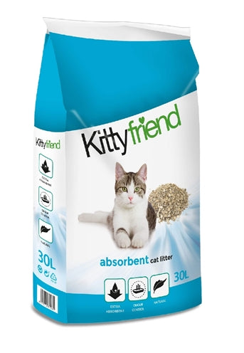 Kitty Friend Absorbents Kattenbakvulling 10 Ltr