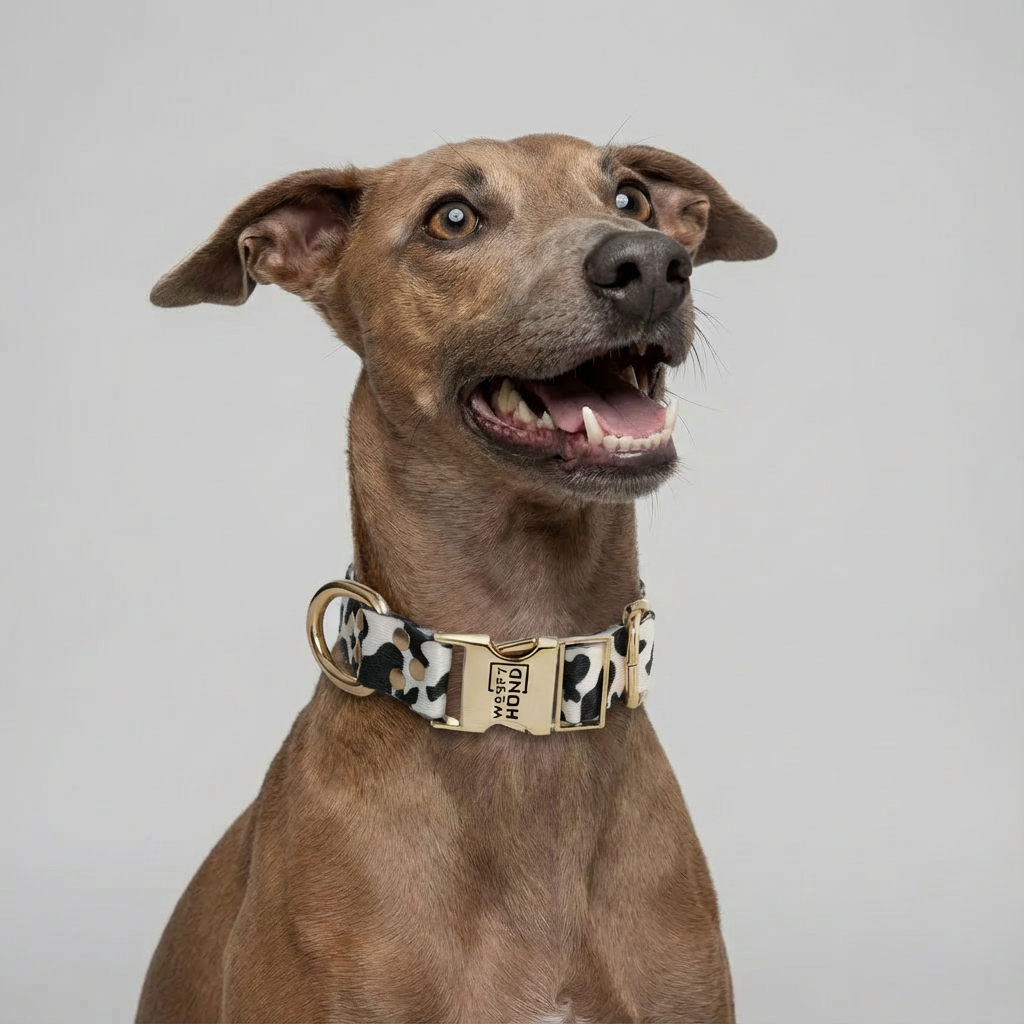 Halsband Moo-Tastic – Woofy Hund