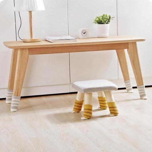 Niedliche Pfoten-Socken für Stühle und Tische – 4er Set