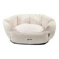 Hundebett Gloria SWEET Beige 50×40 cm – Waschbar & Rutschfest