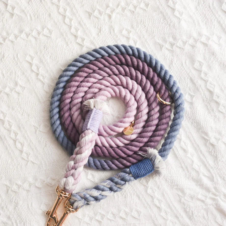 Seil-Leine Beautiful Violet – 100% Baumwolle