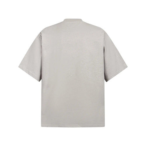 Herren Oversized T-Shirt mit Hunde-Motiv