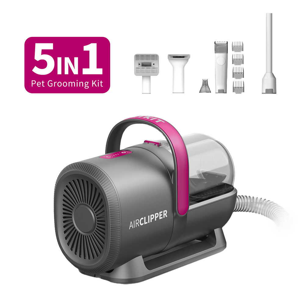FurWaker 5-in-1 Pet Grooming Kit (AirClipper)-0