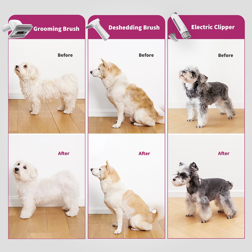 FurWaker 5-in-1 Pet Grooming Kit (AirClipper)-2