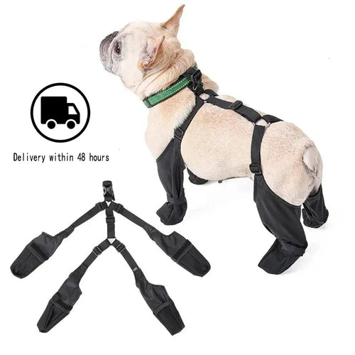 Wasserdichte Hundeschuhe – Verstellbare Hundeboots Atmungsaktiv