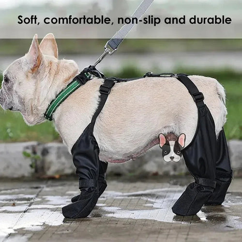 Wasserdichte Hundeschuhe – Verstellbare Hundeboots Atmungsaktiv
