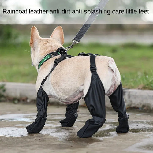 Wasserdichte Hundeschuhe – Verstellbare Hundeboots Atmungsaktiv