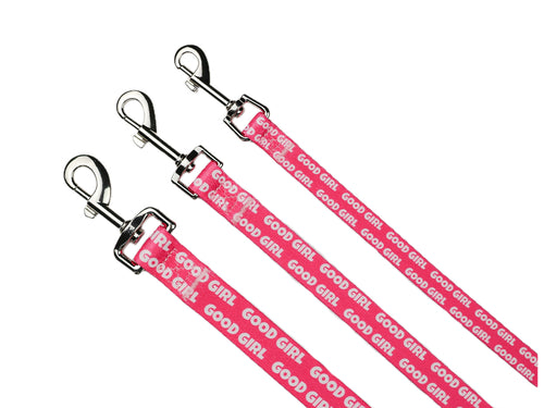 Good Girl Hundeleine – Pink mit gepolstertem Griff