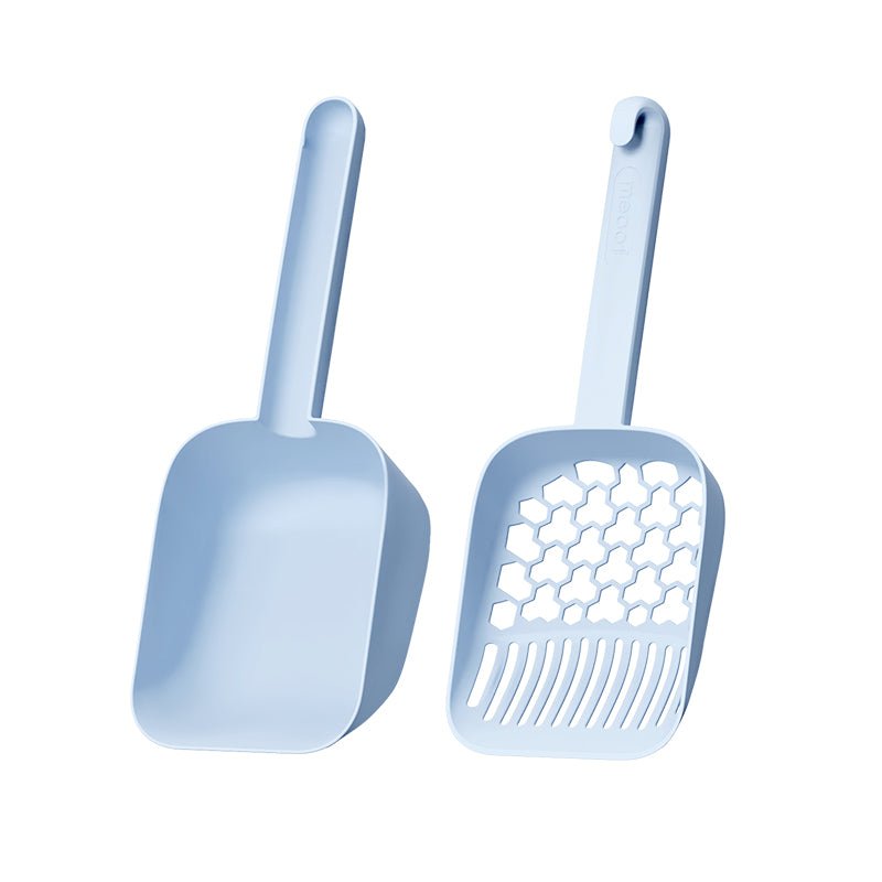 Dual-Zone Katzenklo-Schaufel Set – Meoof