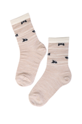 HIDDEN CAT Merino-Kindersocken – Mit Katzenmotiv