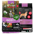 Insektenprotein Hunde-Trockenfutter mit Hanfsamenöl – Grainfrei