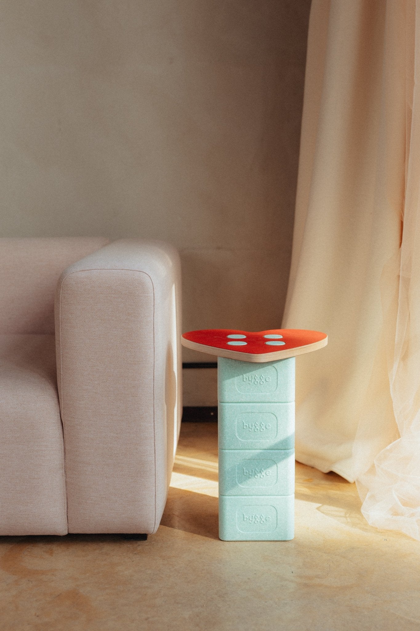 Tischbrettchen HERZ - Hochwertige HPL-Beschichtung-2