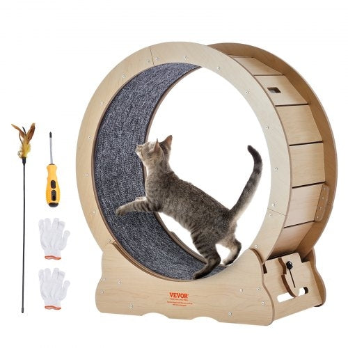 Katzenlaufband – Großes Laufrad für Katzen Indoor 29,5"