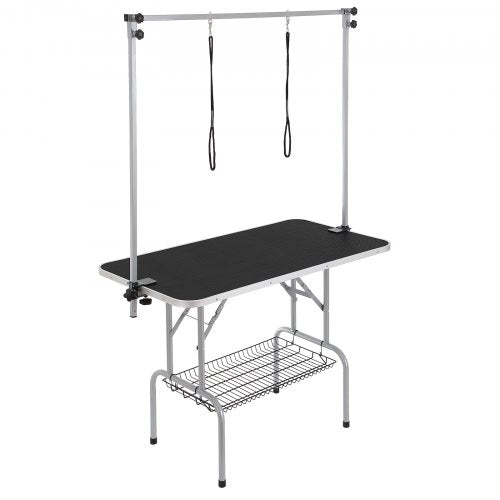 Hundefriseur-Tisch 117 cm mit Klammmerarmen – Professionelle Pflegestation