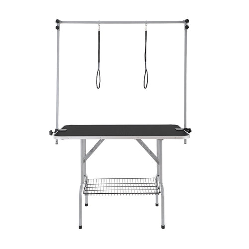 Hundefriseur-Tisch 117 cm mit Klammmerarmen – Professionelle Pflegestation